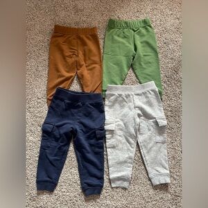 Garanimals Jogger Pants in Brown, Green, Navy & Light Gray